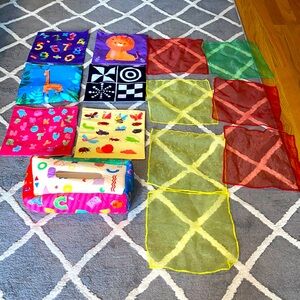 Baby Tissue Box/Montessori Toy- Ages 6-12 Months